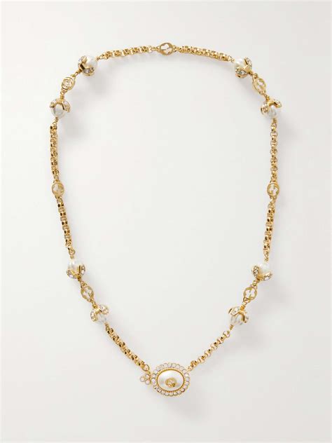 fake pearl gucci necklace|gucci necklace identification.